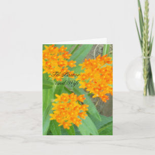 Cartão De Agradecimento Para Pastor e Esposa