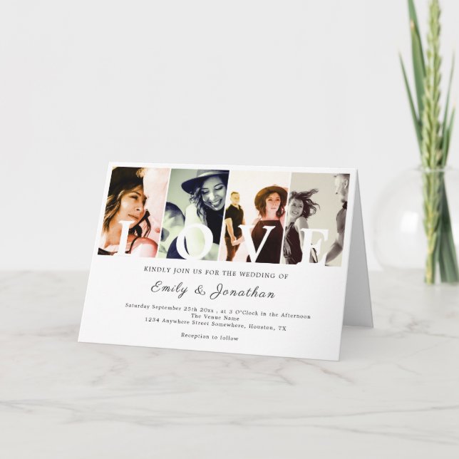 Cartão De Agradecimento Para Sempre Apaixonados (Frente)