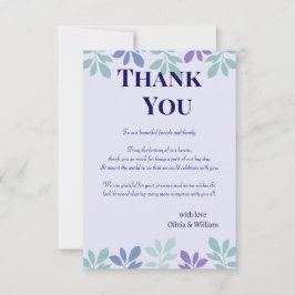 Cartão De Agradecimento Para Sempre Começa Aqui: Um Casamento