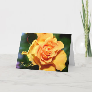 Cartão De Agradecimento Para você