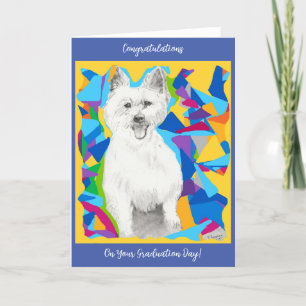 Cartão De Agradecimento Parabéns No Seu Dia De Graduação! Placa de vazio