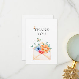 Cartão De Agradecimento Paris Café Padaria Aquarela 