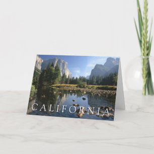 Cartão De Agradecimento Parque Nacional de Yosemite   Califórnia