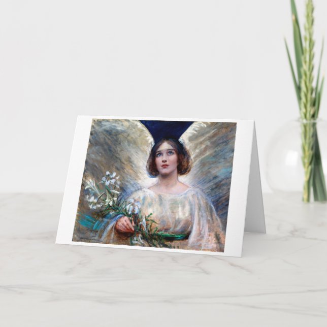 Cartão De Agradecimento Páscoas de Alice Pike Barney (Frente)