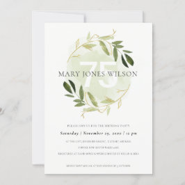 Cartão De Agradecimento PASSAGEM VERDE Dourada QUAISQUER PLACAS DE ANIVERS