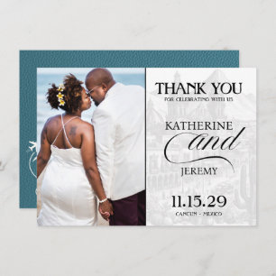 Cartão De Agradecimento Passaporte Cyan Mexico