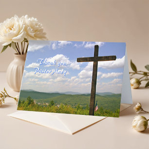 Cartão De Agradecimento Pastor Appreciation Scripture Card