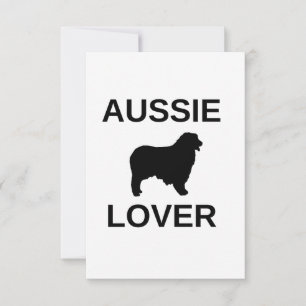 Cartão De Agradecimento pastor australiano aussie