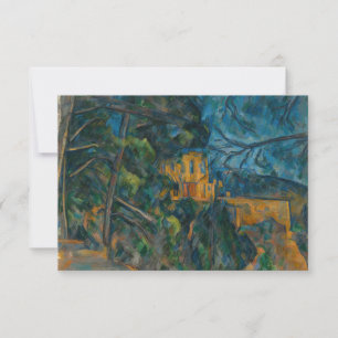 Cartão De Agradecimento Paul Cezanne - Castelo Negro