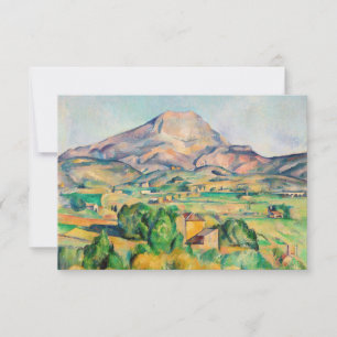 Cartão De Agradecimento Paul Cezanne - Mont Sainte-Victoire