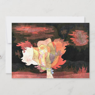 Cartão De Agradecimento Paul Klee, Antes da Neve,