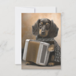 Cartão De Agradecimento Pawsome Polka