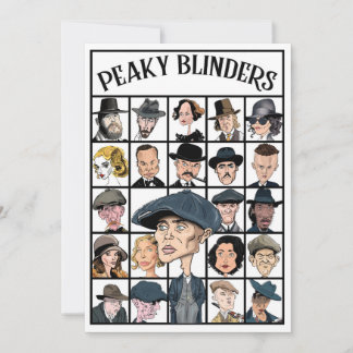 Cartão De Agradecimento Peaky Blinders