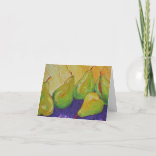 Cartão De Agradecimento Pears Thank You Card