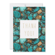 Pedras Turquesa Obrigado