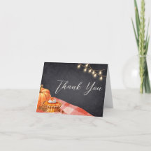 Pequeno Chá de fraldas de outono de Bompkin