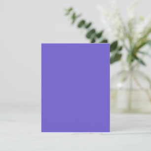Cartão de Agradecimento Personalizado Azul Ardósia