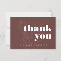Personalizado Bodas Arte Linha Floral Marrom Rústi