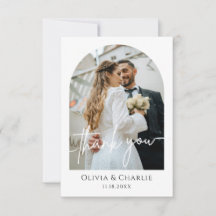 Cartão de Agradecimento Personalizado para Recém-C