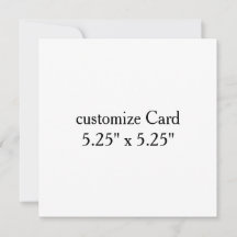 personalizar simples personalizar 5,25" x 5,25"
