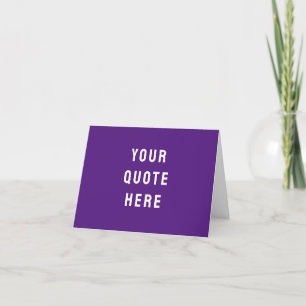 Cartão De Agradecimento Personalize Seu Citação Aqui Texto Personalizado C