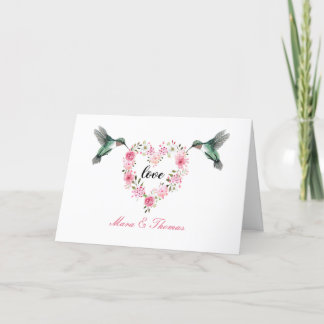Cartão De Agradecimento Personalized card Tarjeta de agradecimiento