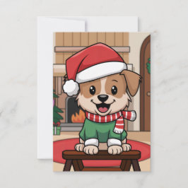 Cartão De Agradecimento Personalized Photo Holiday Cards