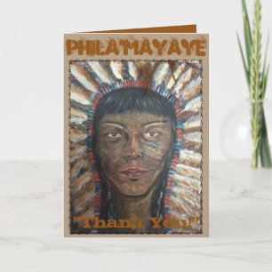 Cartão De Agradecimento Phila'mayaye Obrigado!