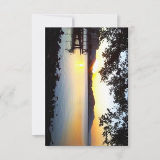 Cartão De Agradecimento Photo Notecard