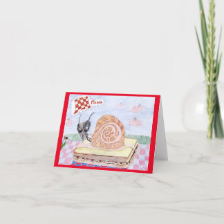 Cartão De Agradecimento 🧺 Picnic