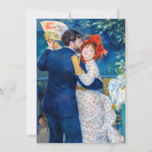 Cartão De Agradecimento Pierre-Auguste Renoir - Dança no Campo