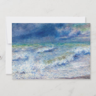 Cartão De Agradecimento Pierre-Auguste Renoir - Paisagem marinha