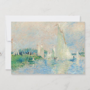 Cartão De Agradecimento Pierre-Auguste Renoir - Regata em Argenteuil