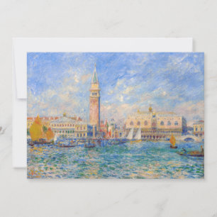 Cartão De Agradecimento Pierre-Auguste Renoir - Veneza, o Palácio do Doge