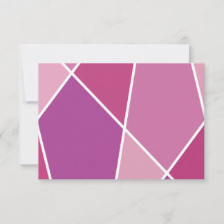 Cartão De Agradecimento Pink JanaiCreates Color Collection Thank You Card