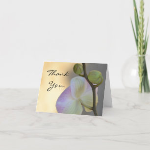 Cartão De Agradecimento Pink Orchid Expression Thank You Card