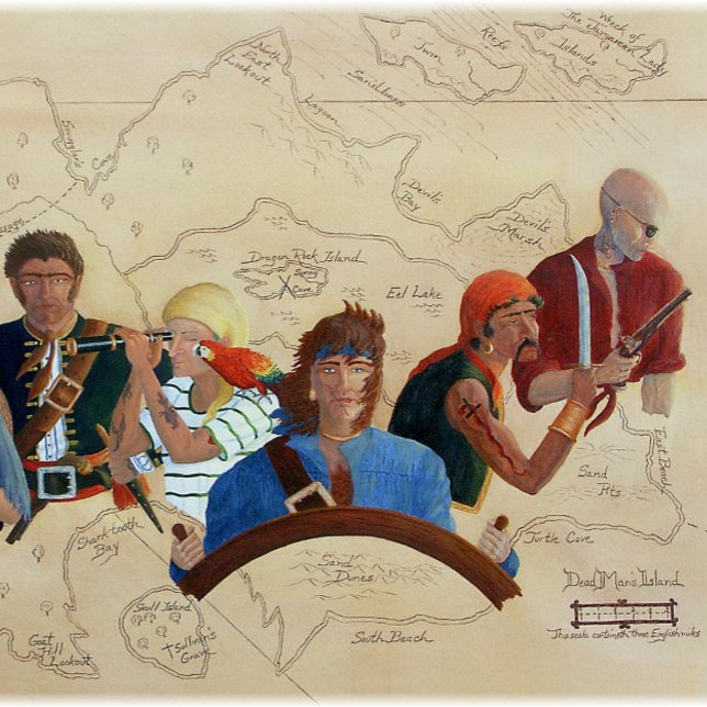 Cartão De Agradecimento Piratas! (Criador carregado)