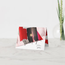 PixDezines Watercolor Mitzvah te obrigado, Preto V