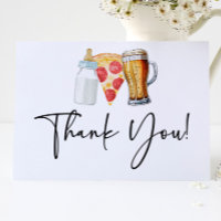 Pizza Brews e Fraldas também! Chá de fraldas