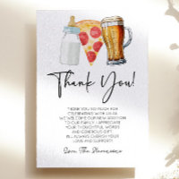 Pizza Brews e Fraldas também! Chá de fraldas