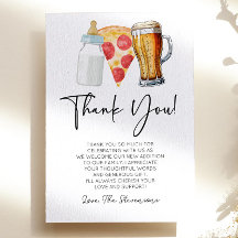 Pizza Brews e Fraldas também! Chá de fraldas