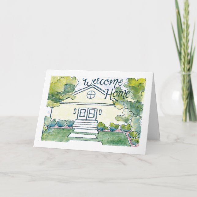 Cartão De Agradecimento Placa de Aquecimento de Água (Frente)