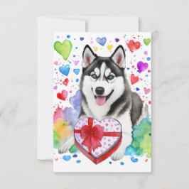 Cartão De Agradecimento Placa de coração rouco doce