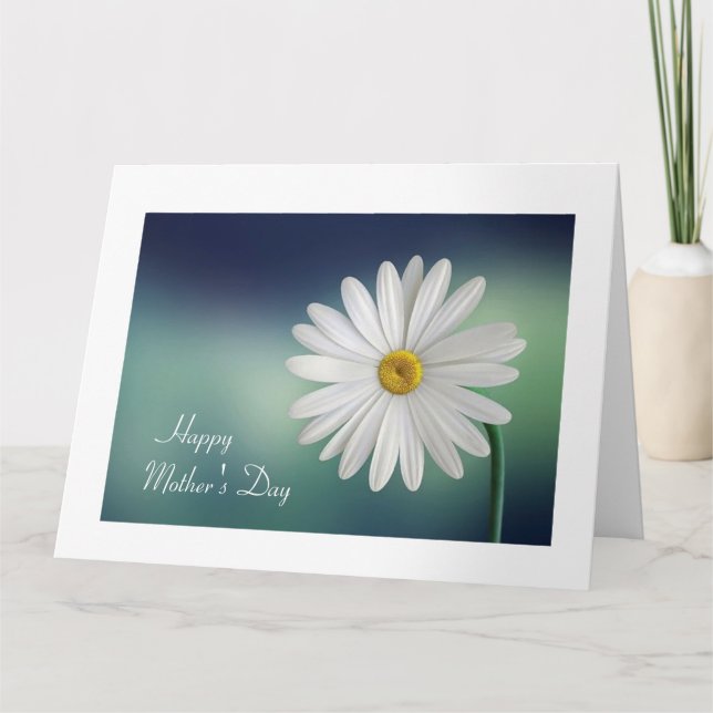 Cartão De Agradecimento Placa de Dia de as mães Feliz (Frente)