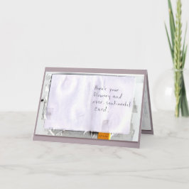 Cartão De Agradecimento Placa de Dia de as mães Humorística