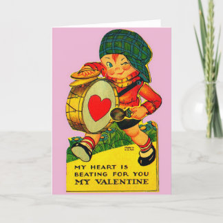 Cartão De Agradecimento Placa de dia de os namorados