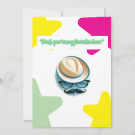 Cartão De Agradecimento Placa de dia de os pais