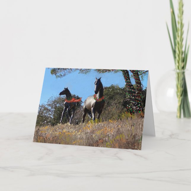 Cartão De Agradecimento Placa de Férias Sprite e Primavera (Frente)