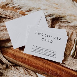 Cartão De Agradecimento Placa de gabinete mínima moderna HARLOW