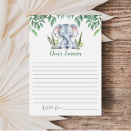 Cartão De Agradecimento Placa de Nota de Cápsula de Tempo Curto com Uma Fe